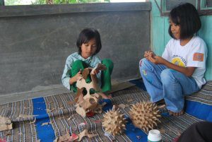 Pohon Nangka Berbuah Durian