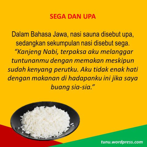 Masalah Upa dan Sega