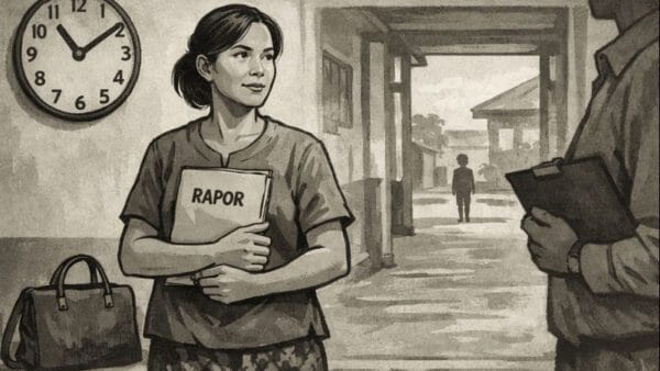 Apa Salahnya Ibu Mengambil Rapor?